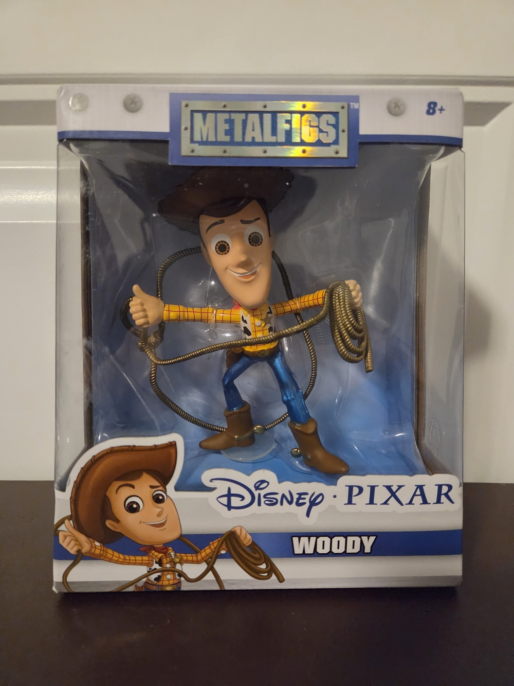 Disney Woody Metalfigs Action Figure - Yellow, Blue & Brown